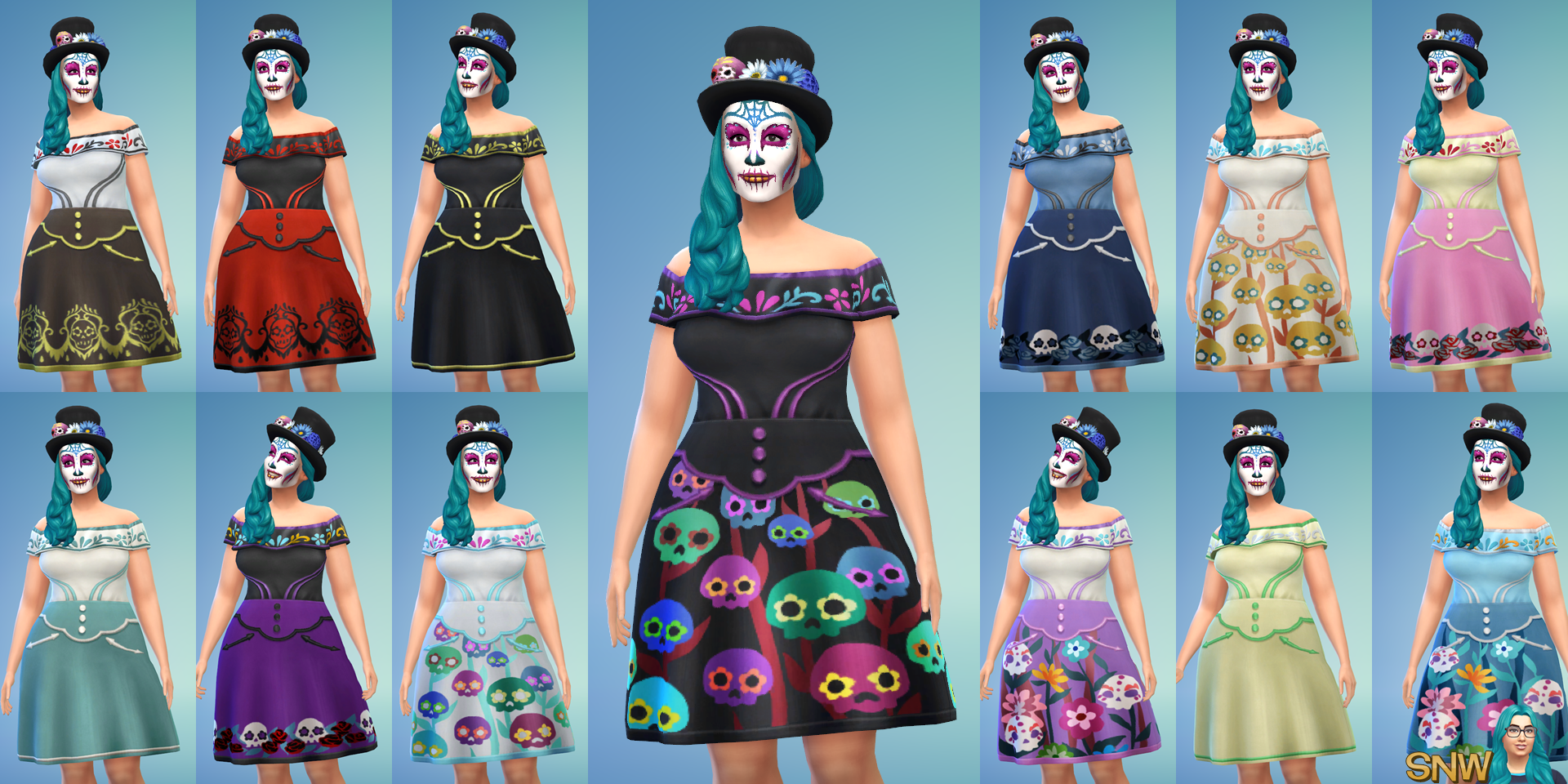 Sims day of the dead challenge